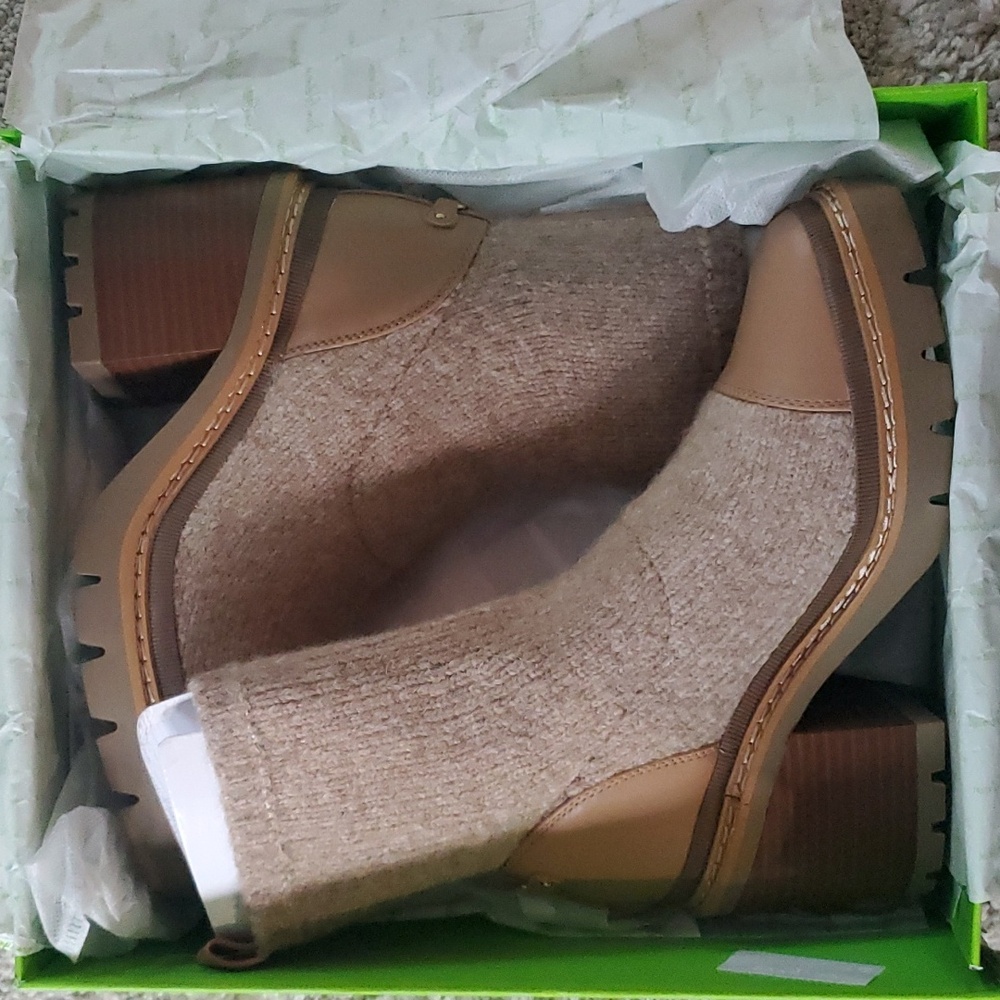 Sam Edelman Rozanna Boot -Tan Knit